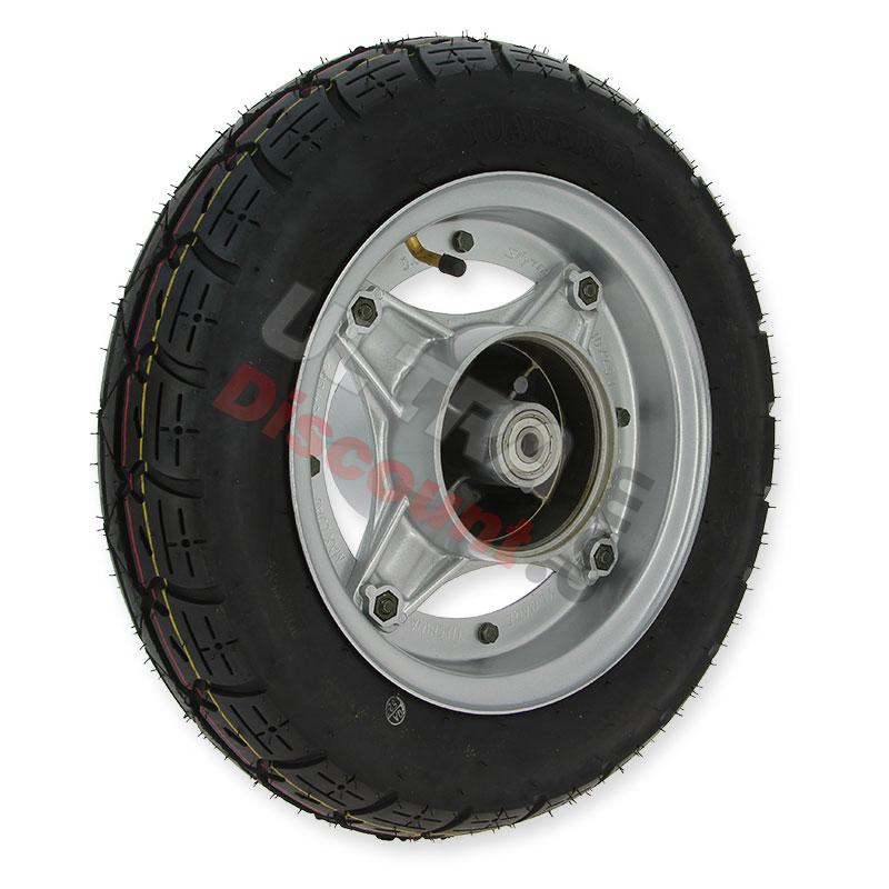 Ruota posteriore 3.50-10 completa per Dax Skymax, Ricambi Dax Skymax