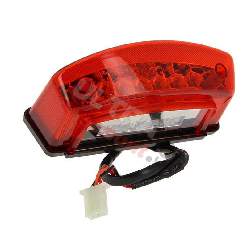 Luce posteriore LED per Quad Shineray 250cc ST-9E - STIXE (type2), Ricambi quad 250cc STIXE ST9E
