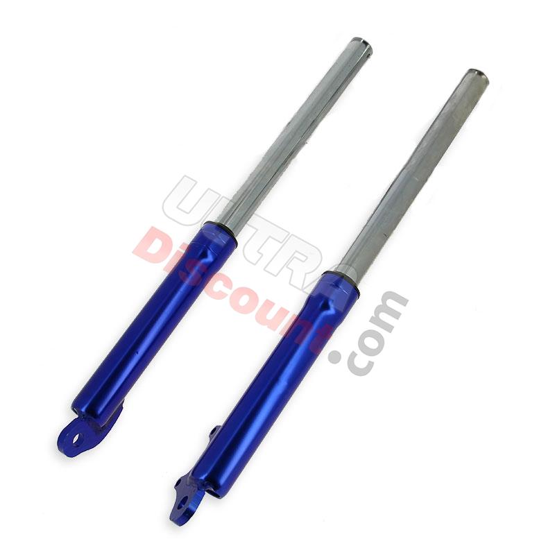 Steli forcella per mini moto cross Blu (Tipo 1), Ricambi Mini moto cross Steli forcella per mini moto cross Blu (Tipo 1), Ricambi Mini moto cross