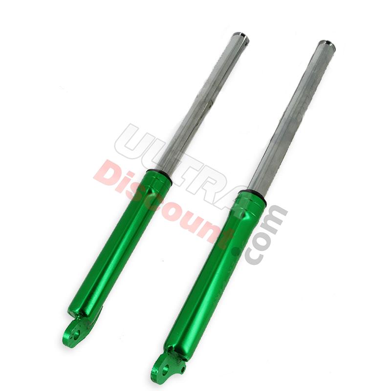 Steli forcella per mini moto cross Verde (Tipo 1), Ricambi Mini moto cross Steli forcella per mini moto cross Verde (Tipo 1), Ricambi Mini moto cross
