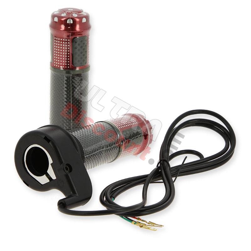 Kit presa acceleratore elettrico quad bigfoot Rossa, Ricambi Quad 110cc - 125cc