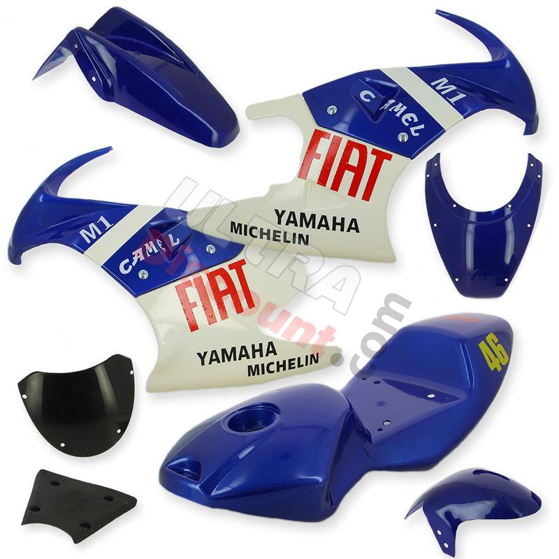 Carena per mini moto 47-49cc (blu-bianco), Ricambi Mini Moto Carena per mini moto 47-49cc (blu-bianco), Ricambi Mini Moto