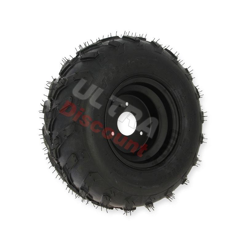 Ruota sinistra 16x8-7 completa per mini quad (Typo 2), Ricambi Quad 110cc - 125cc Ruota sinistra 16x8-7 completa per mini quad (Typo 2), Ricambi Quad 110cc - 125cc