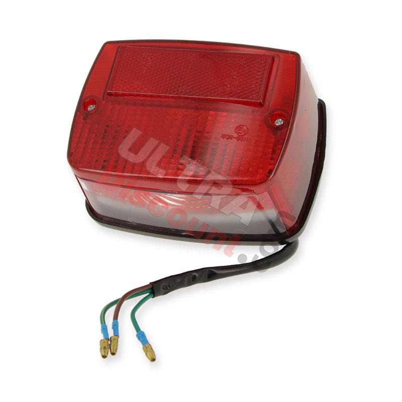 Faro posteriore per Citycoco rosso (type2), Ricambi Citycoco Faro posteriore per Citycoco rosso (type2), Ricambi Citycoco