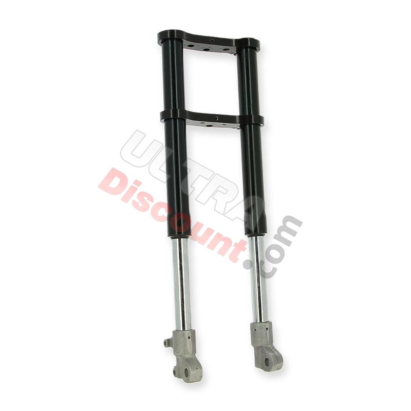 Forcella completamente rovesciata per mini moto cross nero, Ricambi Mini moto cross