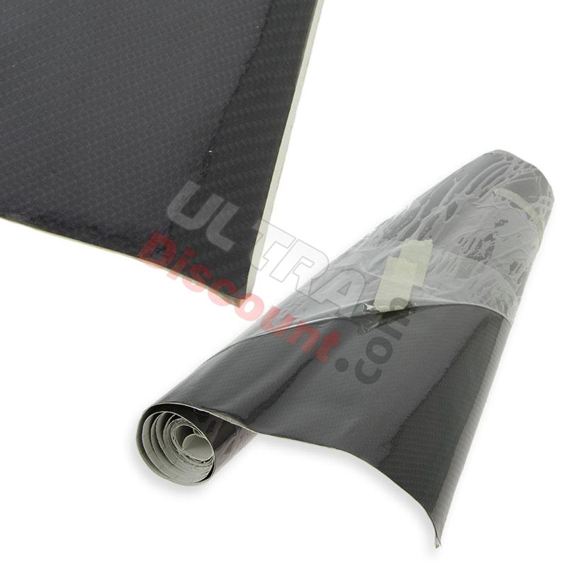 Wrap roll autoadesivo in finto carbonio per Pocket Supermotard (Nero), Ricambi pocket supermoto