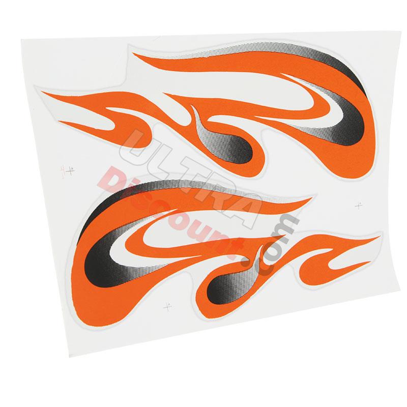 Adesivi per Quad Shineray 200cc arancione, Ricambi Shineray 200STIIE e STIIEB
