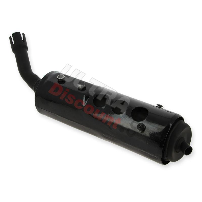 Silenziatore di scarico per Skyteam PBR 50cc 125cc (Nero), Ricambi PBR Skyteam ZB Honda Silenziatore di scarico per Skyteam PBR 50cc 125cc (Nero), Ricambi PBR Skyteam ZB Honda
