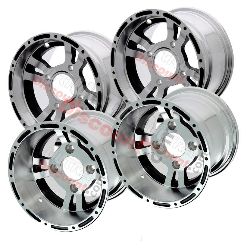 Lotto di 4 cerchi per quad Bashan 200cc (BS200S7), Ricambi quad Bashan 200cc BS200S7