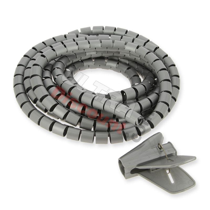Copricavo 16mm lunghezza 3m per Bashan 200cc (Grigio), Ricambi quad Bashan 200cc BS200S3