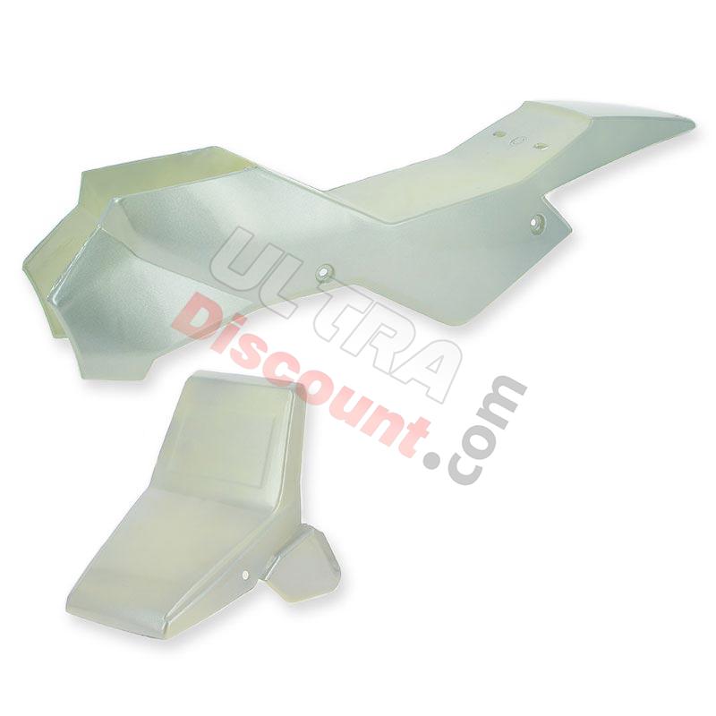 Carena mini Supermotard grigio metallo tipo1, Ricambi pocket supermoto