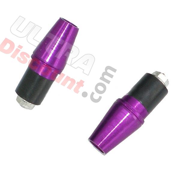 Tappi protezione maniglia viola (tipo 5), Ricambi quad 250cc STIXE ST9E