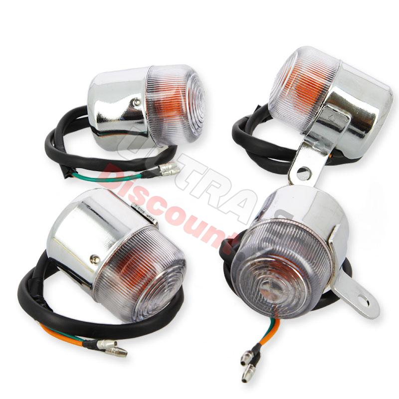 4 x Indicatori di direzione Tuning Anteriori - Posteriori per Dax 50cc - 125cc (cromo), Ricambi Dax Skymax 4 x Indicatori di direzione Tuning Anteriori - Posteriori per Dax 50cc - 125cc (cromo), Ricambi Dax Skymax