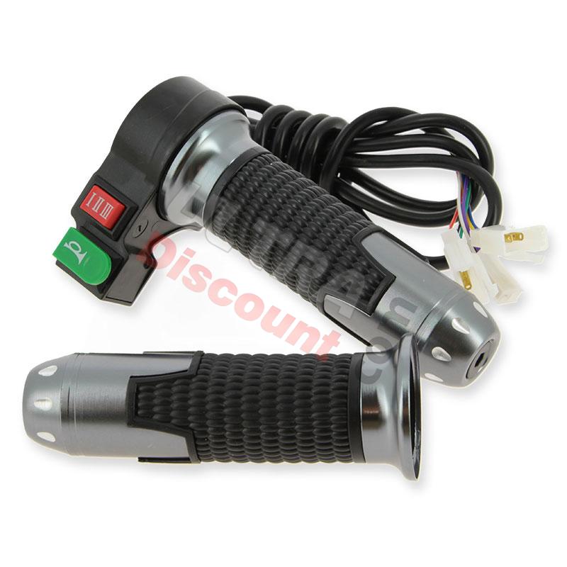 Kit presa acceleratore elettrico Citycoco (Alu) type6, Ricambi Citycoco Kit presa acceleratore elettrico Citycoco (Alu) type6, Ricambi Citycoco