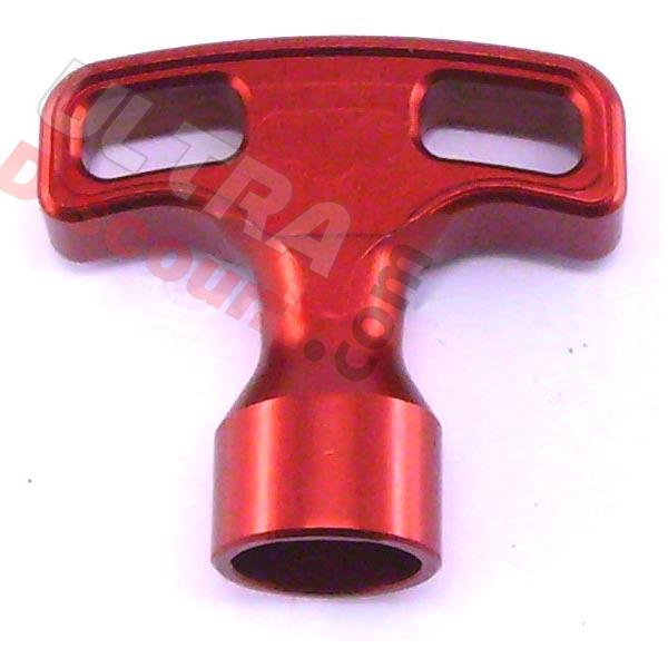 Manopola per avviamento a strappo di colore rosso, Ricambi pocket supermoto Manopola per avviamento a strappo di colore rosso, Ricambi pocket supermoto