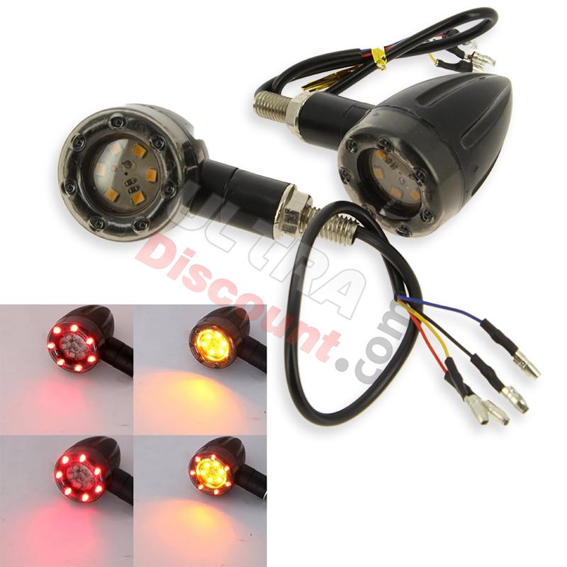 Indicatori di direzione a LED (2 colori, 4 modalità) per Skyteam , Ricambi Skymini Monkey - Gorilla