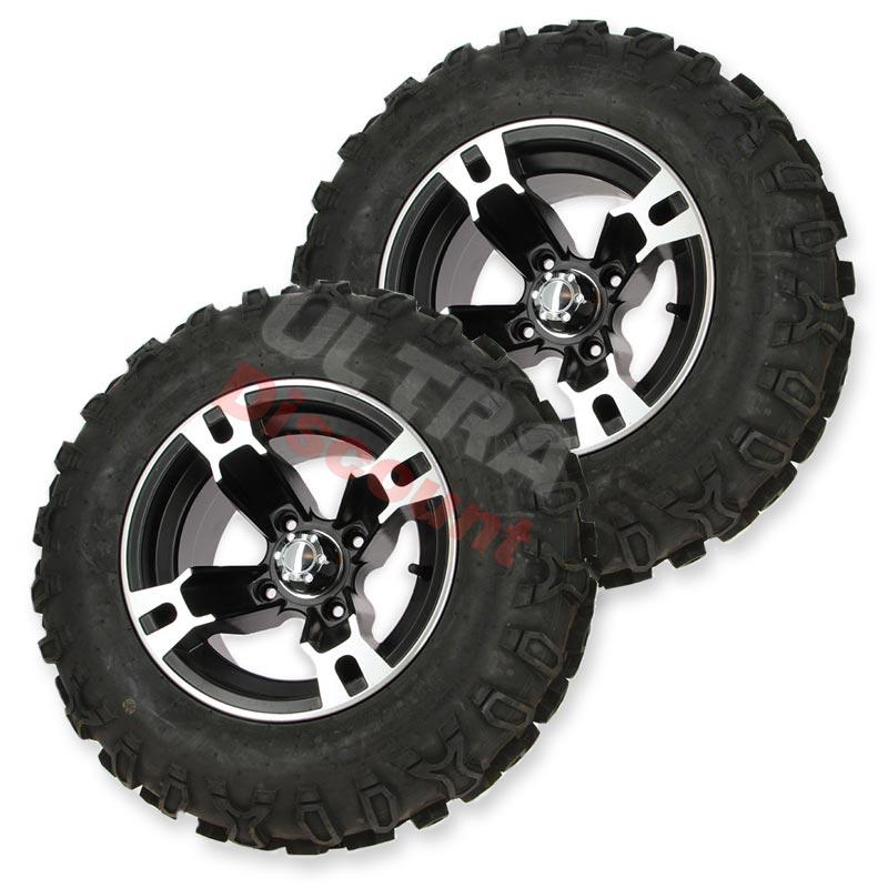 Lotto di 2 ruote posteriori per Bashan 300cc BS300AU-2, Bashan 300cc BS300AU-2