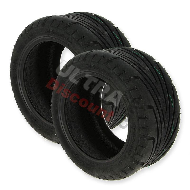 Coppia di pneumatici posteriori per Quad Shineray 250cc ST-9E (225-40-10), Ricambi quad 250cc STIXE ST9E
