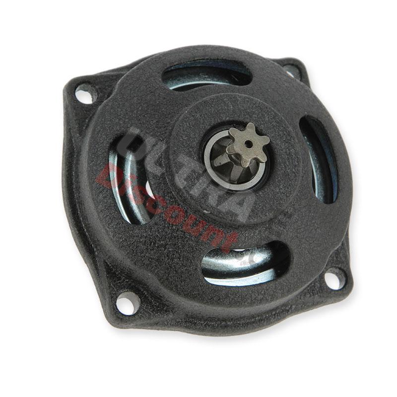 Campana frizione per mini, pignone 6 denti passo piccolo, Ricambi pocket supermoto Campana frizione per mini, pignone 6 denti passo piccolo, Ricambi pocket supermoto