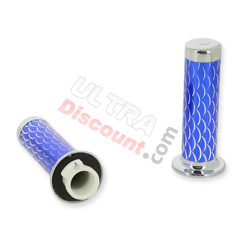 Manopole squamate (blu), Ricambi Racing mini ZPF Manopole squamate (blu), Ricambi Racing mini ZPF