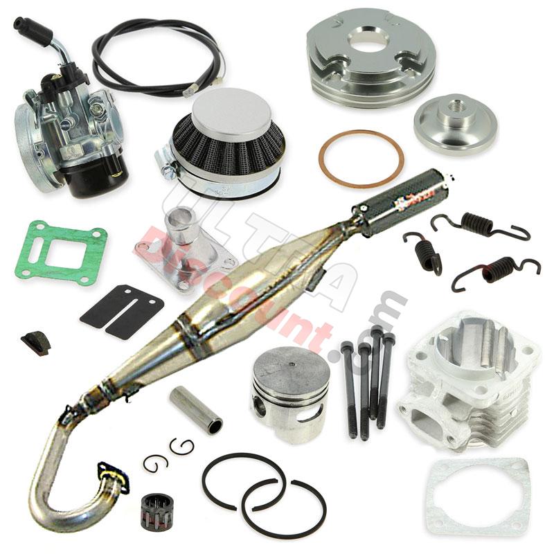 Kit performance Livello 3 per mini moto perno pistone 10mm (tipo 2), Ricambi Mini Moto Kit performance Livello 3 per mini moto perno pistone 10mm (tipo 2), Ricambi Mini Moto