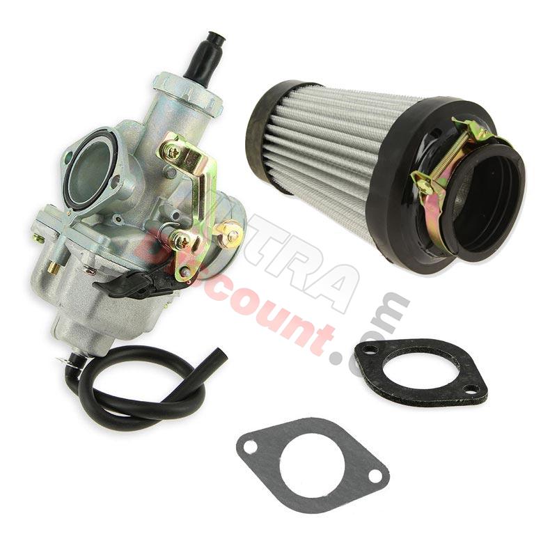 Kit carburatore di 30 mm per quad + adattatore pipa d'immissione, Ricambi Quad cinesi 200cc Kit carburatore di 30 mm per quad + adattatore pipa d'immissione, Ricambi Quad cinesi 200cc