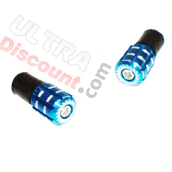 Tappi manubrio Blu (tipo 4), Ricambi Pocket Blata MT4 Tappi manubrio Blu (tipo 4), Ricambi Pocket Blata MT4