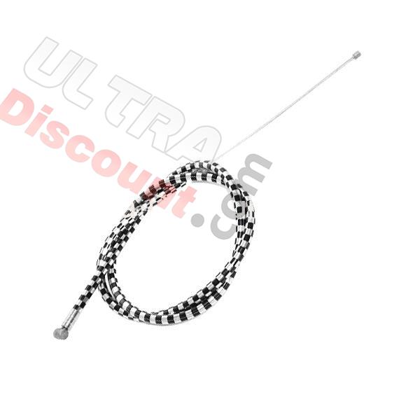 Cavo acceleratore Tuning (nero-alu, Tipo B), Ricambi Mini Moto Cavo acceleratore Tuning (nero-alu, Tipo B), Ricambi Mini Moto