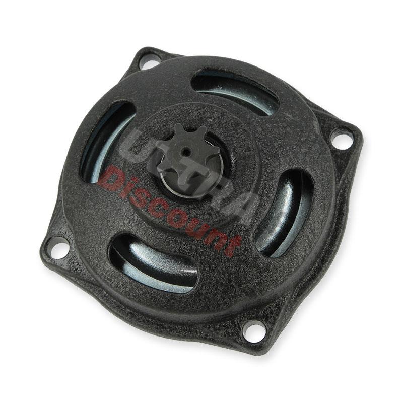 Campana frizione + pignone 7denti per catena TF8, Ricambi Mini Moto Campana frizione + pignone 7denti per catena TF8, Ricambi Mini Moto