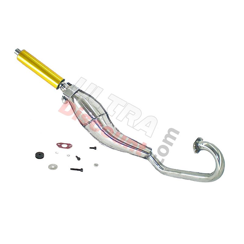 Marmitta Tuning per mini moto (tipo 2, oro), Ricambi Mini Moto