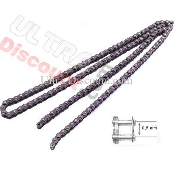 Catena Rinforzata per mini moto 75 Maglie Passo piccolo, Ricambi pocket supermoto Catena Rinforzata per mini moto 75 Maglie Passo piccolo, Ricambi pocket supermoto