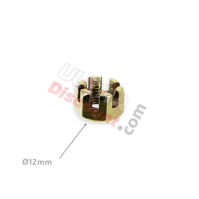 Dado per snodo braccio sospensione per quad Shineray 200cc, Ricambi Shineray 200STIIE e STIIEB Dado per snodo braccio sospensione per quad Shineray 200cc, Ricambi Shineray 200STIIE e STIIEB