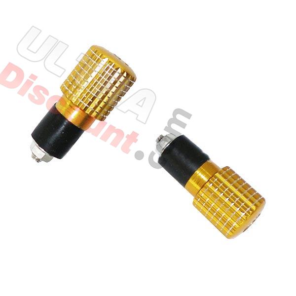 Tappi protezione maniglia Oro (tipo 6), Ricambi Racing mini ZPF Tappi protezione maniglia Oro (tipo 6), Ricambi Racing mini ZPF