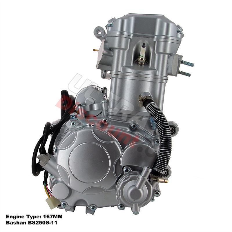 Motore 167MM per Quad Bashan 250cc (BS250S-11), Ricambi quad Bashan 250cc BS250S11