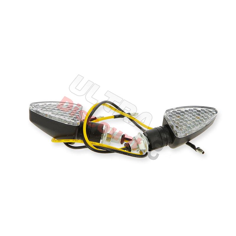 Indicatori di direzione anteriori a Led per Quad Bashan 300cc (BS300S-18), Ricambi quad Bashan 300cc BS300S18 Indicatori di direzione anteriori a Led per Quad Bashan 300cc (BS300S-18), Ricambi quad Bashan 300cc BS300S18