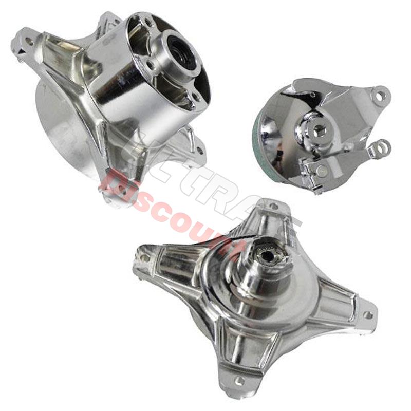 Mozzo Tuning Anteriore-Posteriore 10mm per Dax 50-125cc (Chrome), Ricambi Dax Skymax