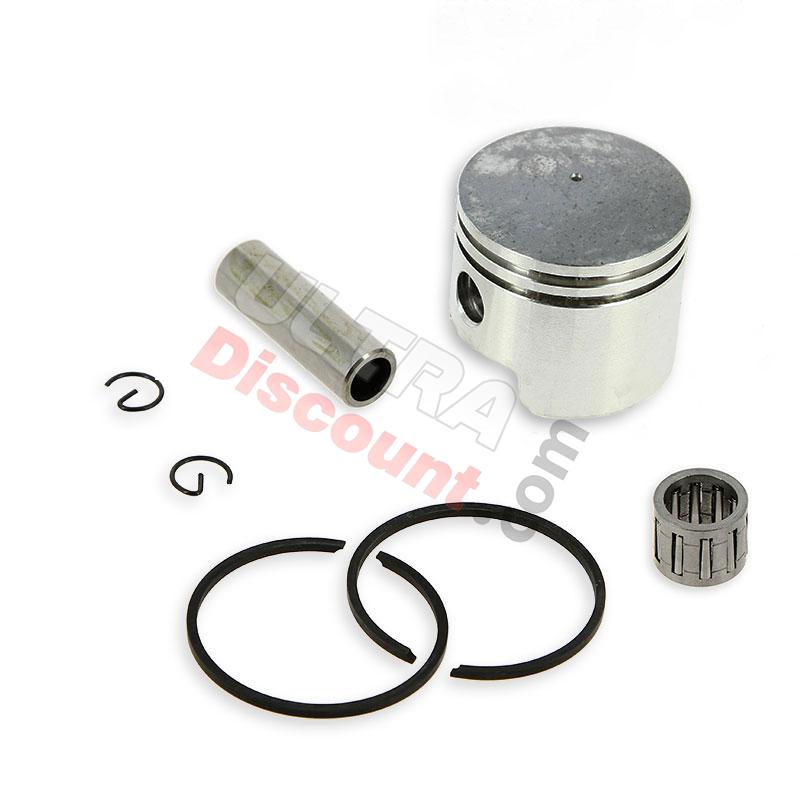 Kit pistone 44mm (perno da 12mm) per kit cinesi + cuscinetti ad ago, Ricambi pocket supermoto