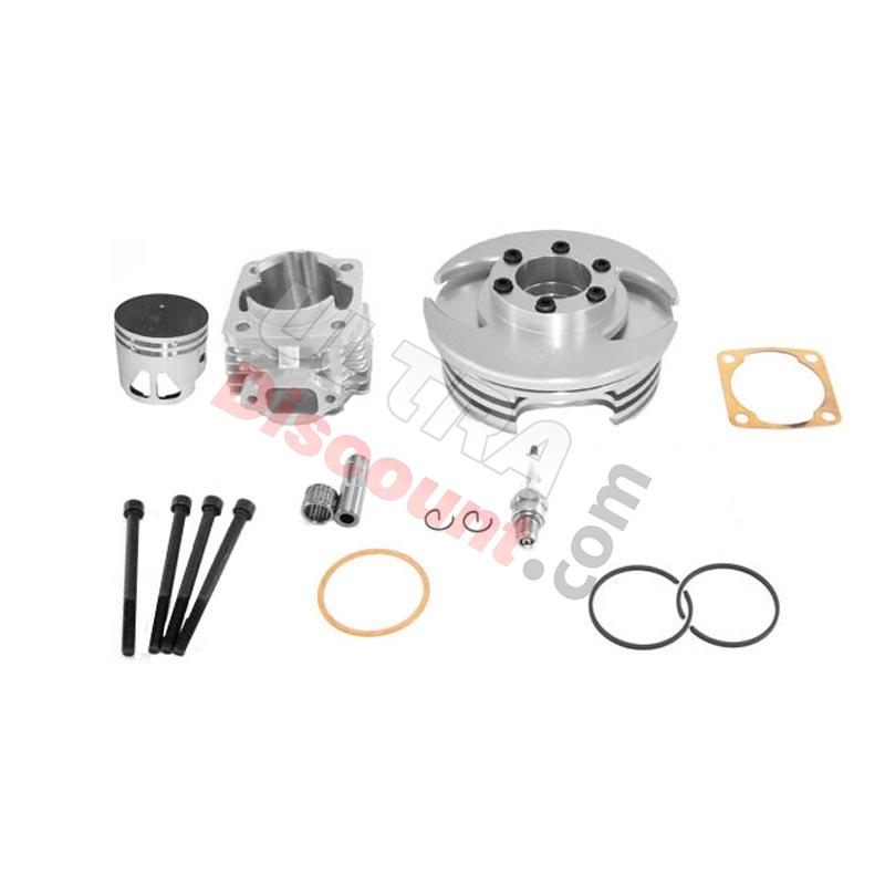 Kit 53cc 4 transferts asse di 12 mm (tipo C, Alu), Ricambi Mini moto cross