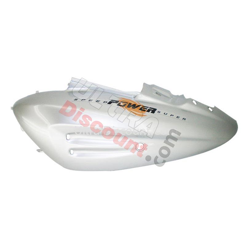 Carena fianco sinistro per scooter Jonway YY50QT-28B (grigio-arancio, tipo1), Ricambi Scooter Jonway