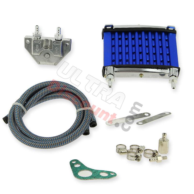 Radiatore olio UD Racing per Dax (blu), Ricambi Dax Skymax Radiatore olio UD Racing per Dax (blu), Ricambi Dax Skymax