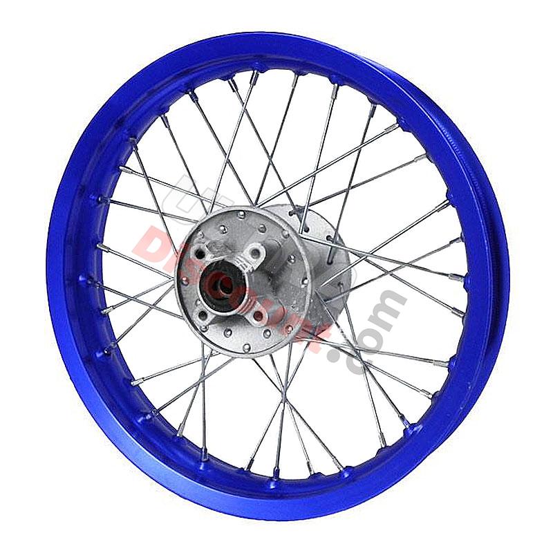 Cerchio posteriore per Pit Bike 12'' (tipo 1, blu), Ricambi Pit Bike Cerchio posteriore per Pit Bike 12'' (tipo 1, blu), Ricambi Pit Bike