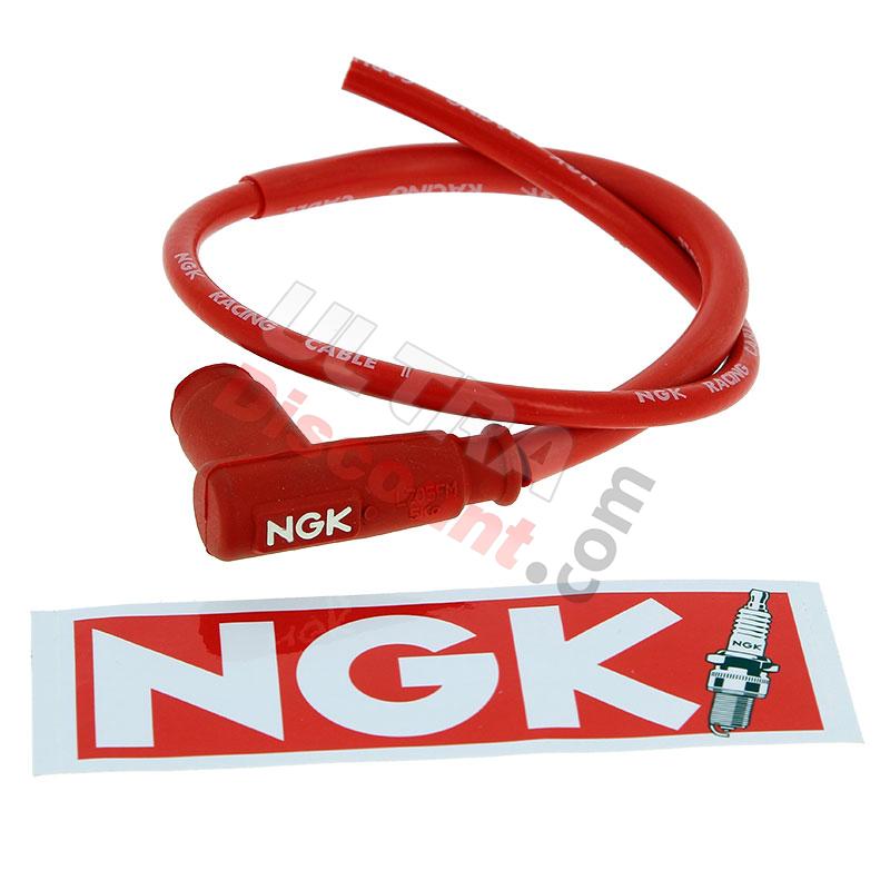 Cavo alto voltaggio NGK per Scooter Baotian BT49QT-9 , Ricambi Baotian BT49QT-9 Cavo alto voltaggio NGK per Scooter Baotian BT49QT-9 , Ricambi Baotian BT49QT-9