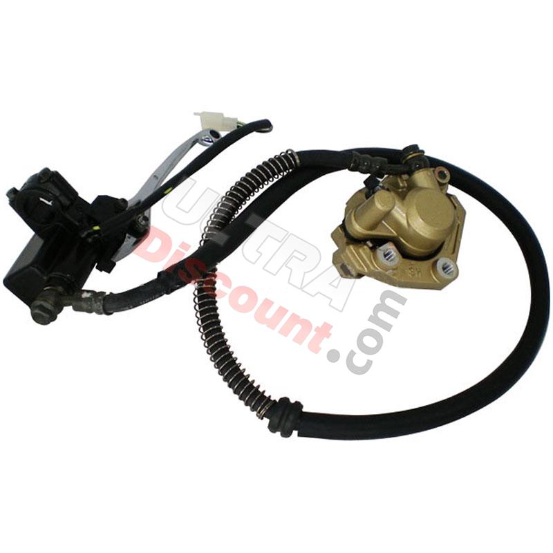 Freno anteriore completo per scooter Baotian BT49QT-9, Ricambi Baotian BT49QT-9 Freno anteriore completo per scooter Baotian BT49QT-9, Ricambi Baotian BT49QT-9