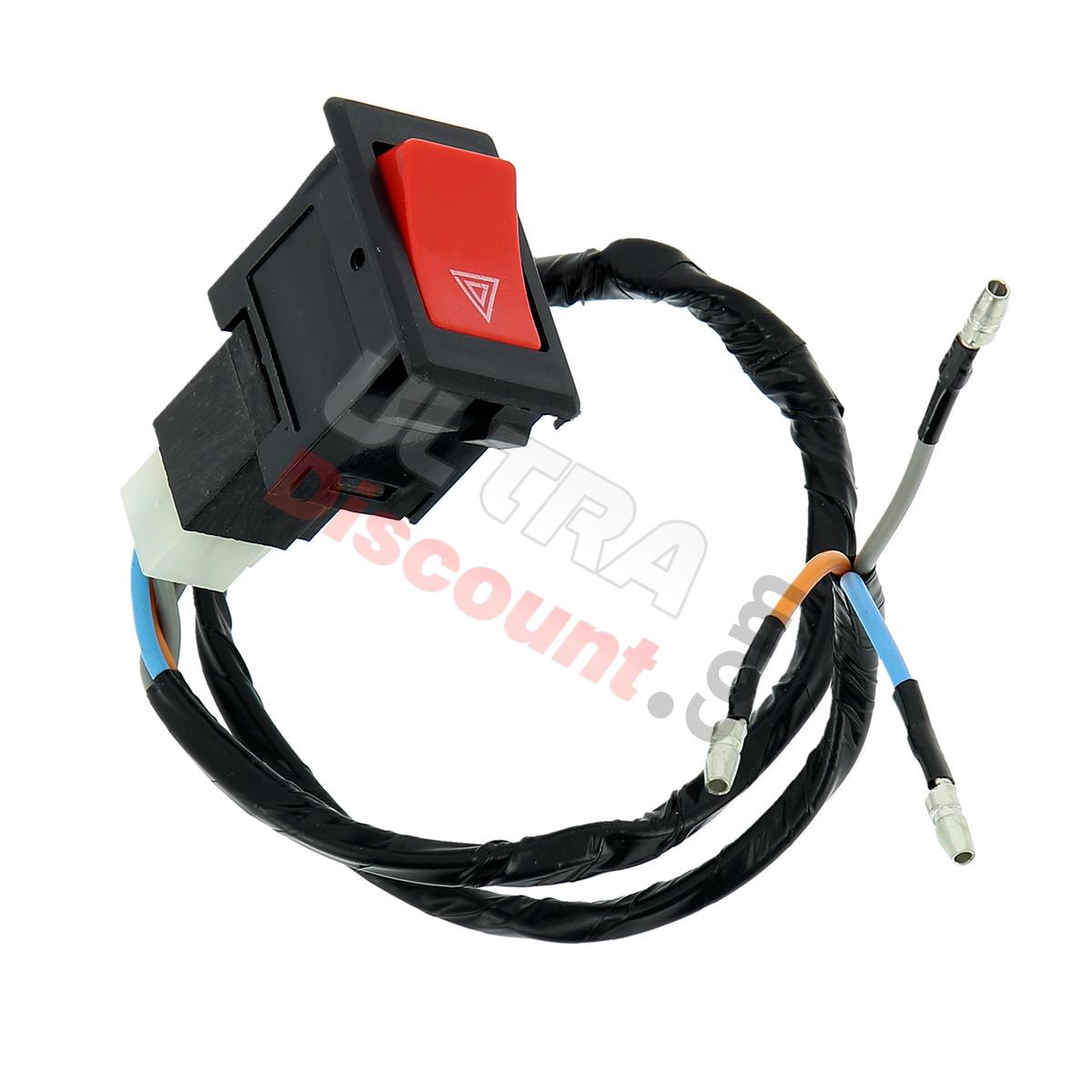 Interruttore Warning per Quad Bashan 200cc (BS200S-3A), Ricambi quad Bashan 200cc BS200S3