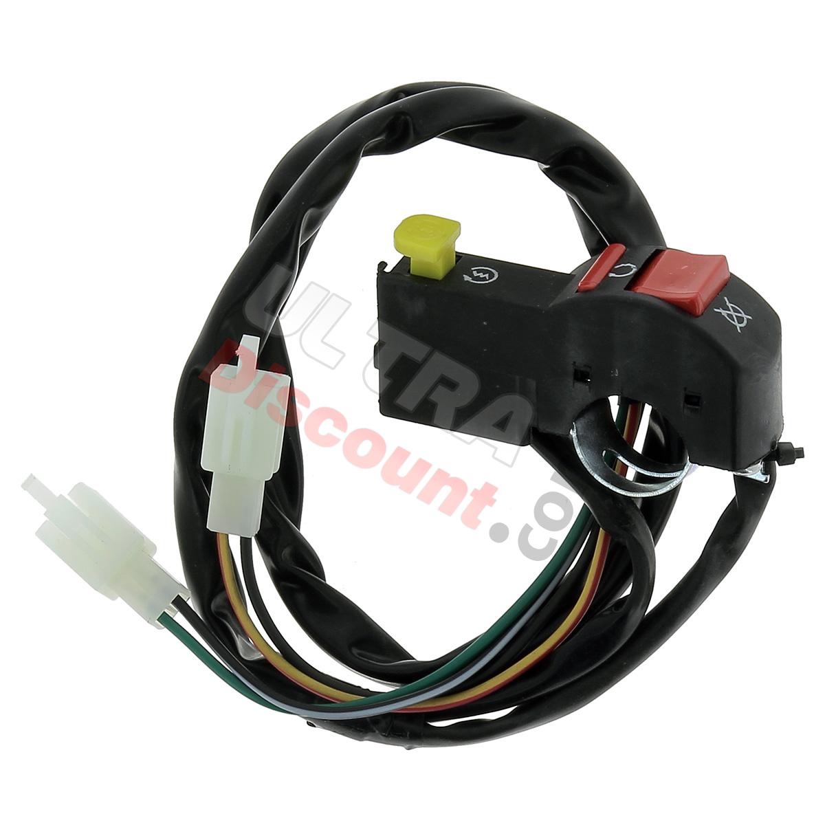 Comando avviamento-spegnimento per Pit Bike (Tipo 2), Ricambi Pit Bike