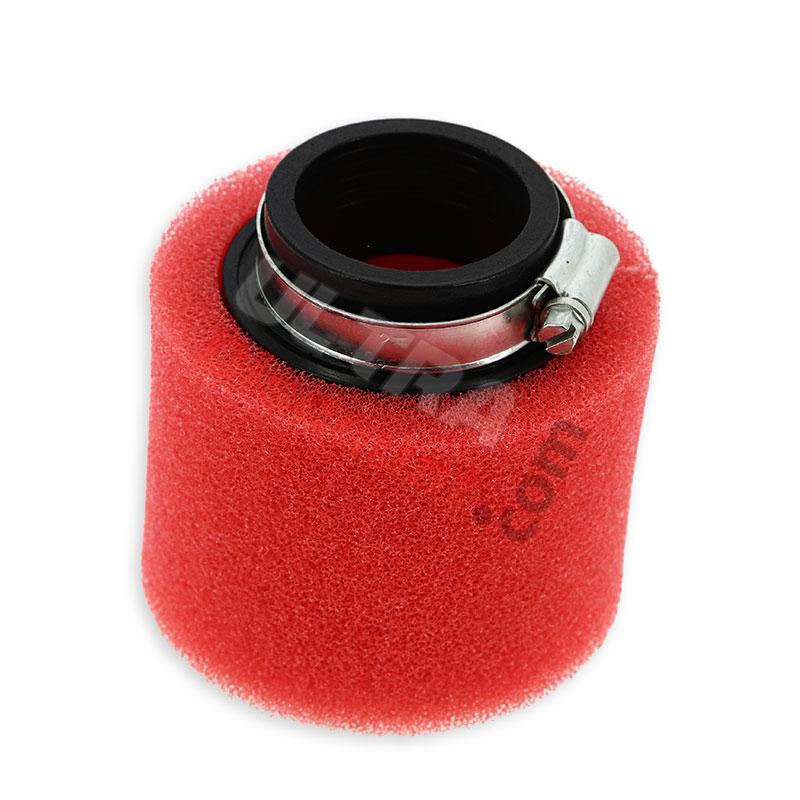 Filtro aria con doppia spugna rosso (44-45mm), Ricambi Pit Bike Filtro aria con doppia spugna rosso (44-45mm), Ricambi Pit Bike