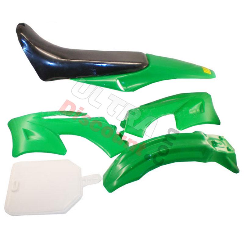 Carena verde per Pit Bike tipo AGB27 orion AGB 27 Sohoo 99 TTR90, Ricambi Pit Bike