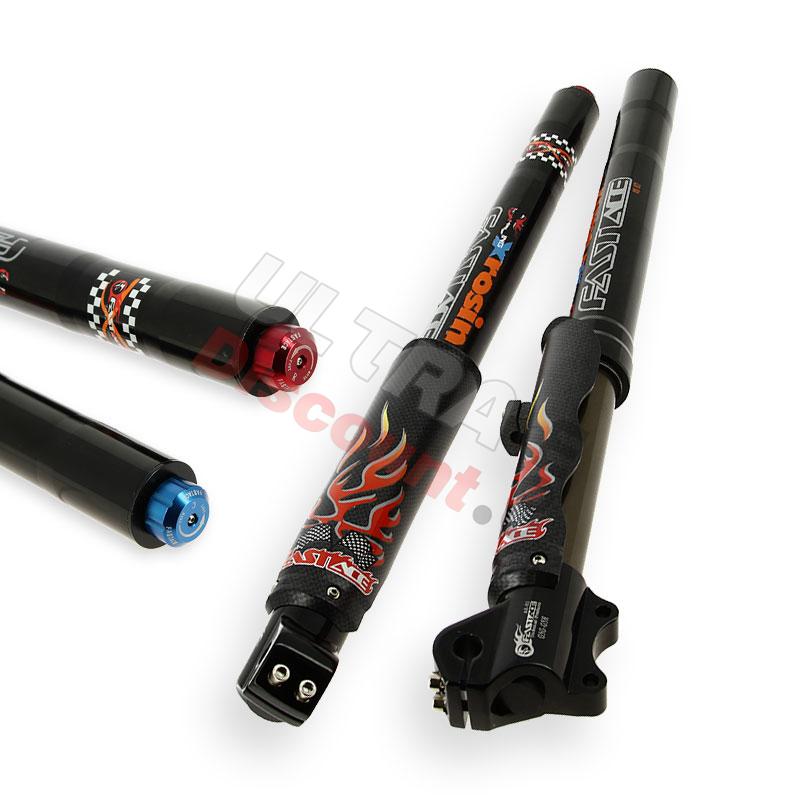 Steli forcella di Alta Qualità 645mm, asse di 12mm - Nero, Ricambi Pit Bike Steli forcella di Alta Qualità 645mm, asse di 12mm - Nero, Ricambi Pit Bike