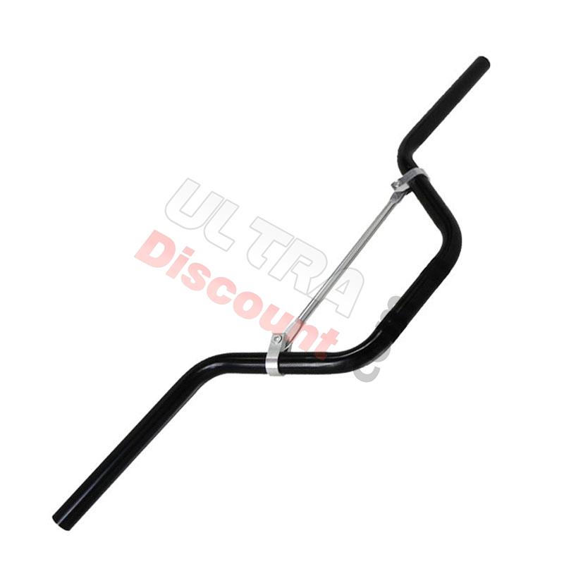Manubrio per Pit Bike (nero), Ricambi Pit Bike
