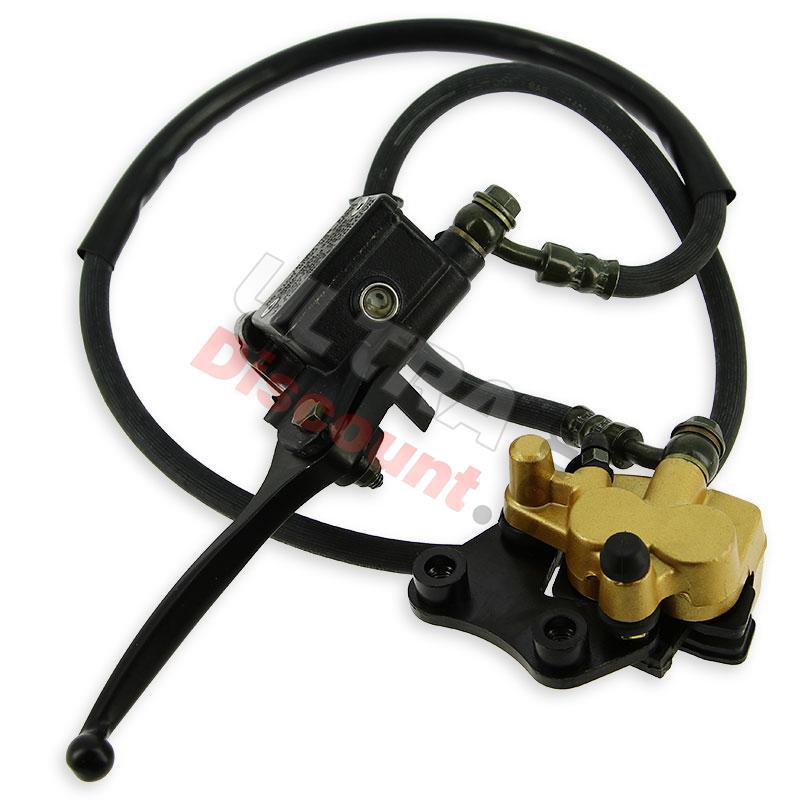 Pinza freno anteriore per Pit Bike tipo AGB27 doppio pistone Type 1, Ricambi Pit Bike Pinza freno anteriore per Pit Bike tipo AGB27 doppio pistone Type 1, Ricambi Pit Bike